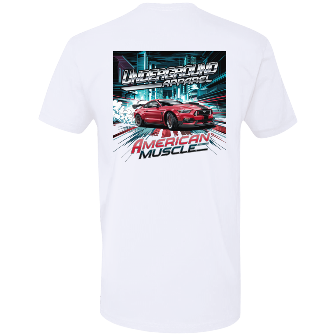 Underground Apparel Ruby Mustang Edition Car T-Shirt