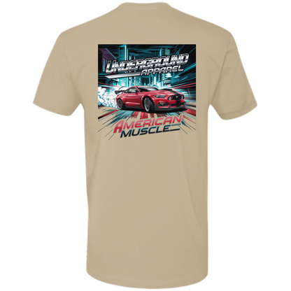 Underground Apparel Ruby Mustang Edition Car T-Shirt