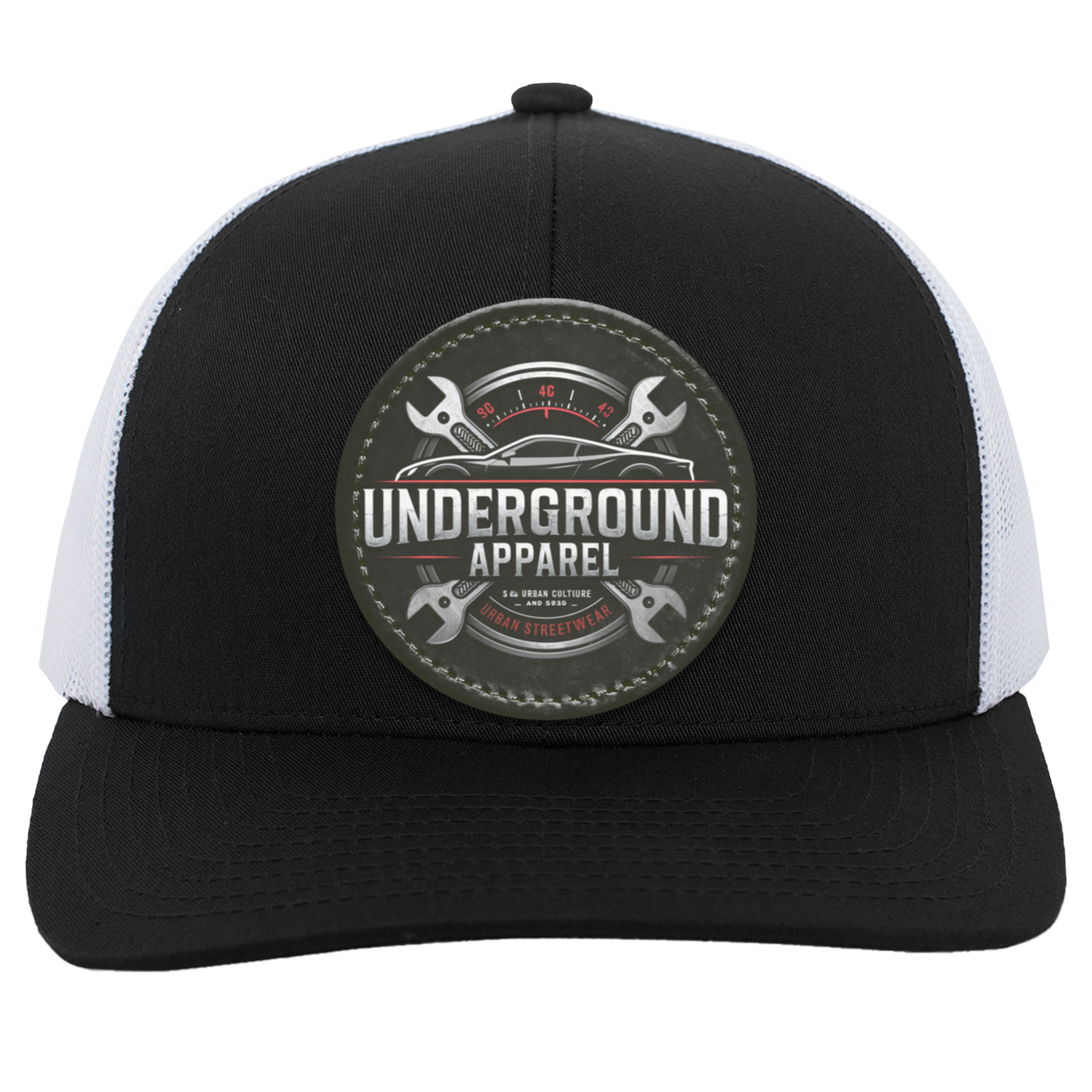 Black Trucker Baseball Cap