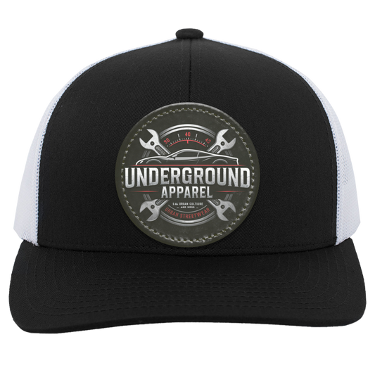 Black Trucker Baseball Cap